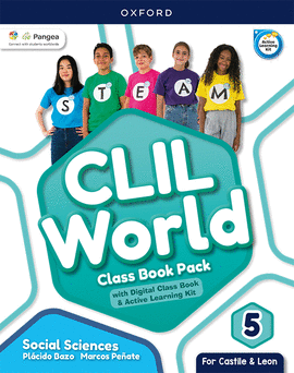 SOCIAL SCIENCE 5 COURSEBOOK. CLIL WORLD. CASTILLA LE�N 2023