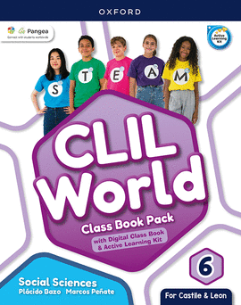 SOCIAL SCIENCE 6 COURSEBOOK. CLIL WORLD. CASTILLA LE�N 2023