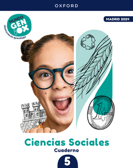 CUADERNO CIENCIA SOCIALES 5�PRIMARIA. MUNDO GENIOX. MADRID 2024