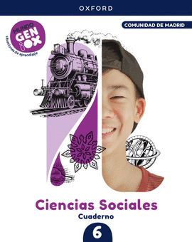 CUADERNO CIENCIAS SOCIALES 6�PRIMARIA. MUNDO GENIOX. MADRID 2024