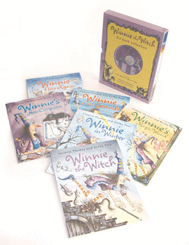 WINNIE THE WICH 6 BOOKS AND 2 CD COLEC