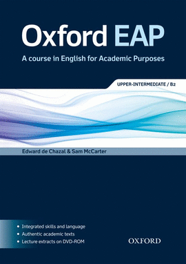 OXFORD GRAMMAR FOR EAP UPPER-INT.(ST+DVD).ACADEMIC PURPOSES
