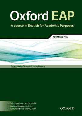 OXFORD GRAMMAR FOR EAP ADVANCED (ST+DVD) ACADEMIC PURPOSES