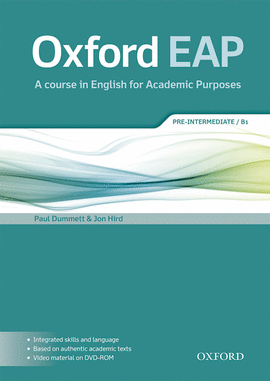 OXFORD GRAMMAR FOR EAP PRE-INT.(ST+DVD).ACADEMIC PURPOSES