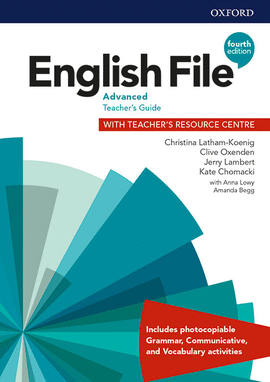 ENGLISH FILE ADV TG+TRC MULTIPK PK 4ED