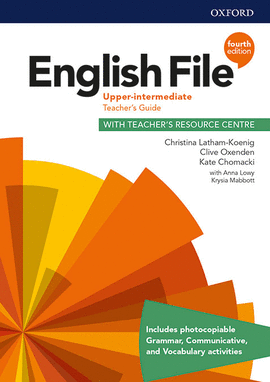 ENGLISH FILE UPPER-INT TG+TRC MULTPK 4ED