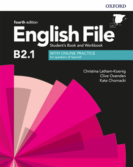 ENGLISH FILE B2 1 STUDENTS BOOK AND WORKBOOK WITH KEY FOURTH EDITION