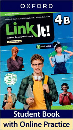 LINK IT! 4 SPLIT B STUDENT+WORKBOOK+ONLINE PRACTICE 2ND EDITION