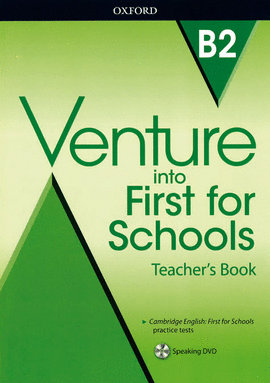 VENTURE INTO FIRST TEACHER'S BOOK.