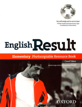 (TCHS).ENGLISH RESULT ELEMENTARY (TEACHER) (+DVD)