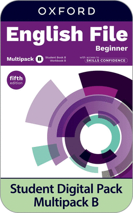 ENGLISH FILE BEGINNER A1 MULTIPACK B STUDENT & WORKBOOK FIFTH EDITION 5A ED