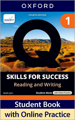 Q:SKILLS FOR SUCCESS 1 READING & WRITING 4A.ED
