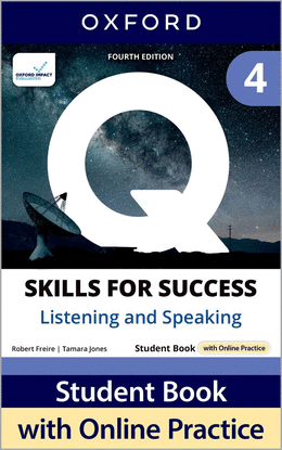 Q:SKILLS FOR SUCCESS 4 LISTENING & SPEAKING 4A.ED