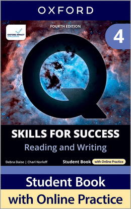 Q:SKILLS FOR SUCCESS 4 READING & WRITING 4A.ED