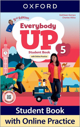 EVERYBODY UP 5 STUDENT BOOK WITH ONLINE PRACTICE 3RD EDITION 2025
