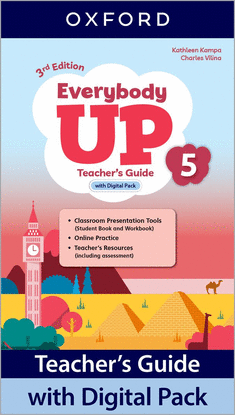 EVERYBODY UP 5 TEACHERS BOOK 3�EDITION 2025