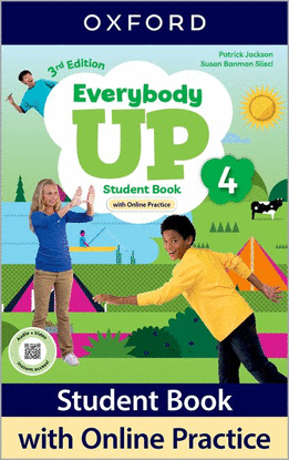 EVERYBODY UP 4 STUDENT BOOK WITH ONLINE PRACTICE 3RD EDITION 2025