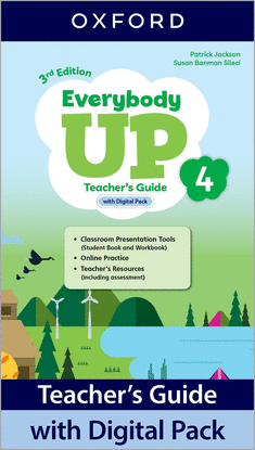 EVERYBODY UP 4 TEACHERS BOOK 3�EDITION 2025
