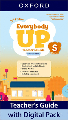 EVERYBODY UP STARTER TEACHERS BOOK 3�EDICION 2025