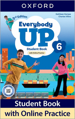 EVERYBODY UP 6 STUDENT BOOK WITH ONLINE PRACTICE 3RD EDITION 2025