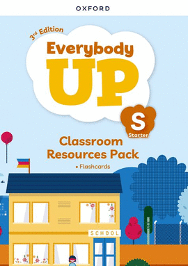 EVERYBODY UP STARTER FLASHCARDS 3�EDITION 2025