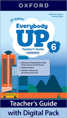 EVERYBODY UP 6 TEACHERS BOOK 3�EDITION 2025