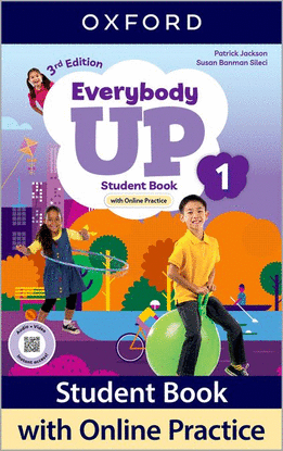 EVERYBODY UP 1 STUDENT BOOK WITH ONLINE PRACTICE 3RD 2025