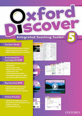OXF DISCOVER 5 TB+ONL PRACT