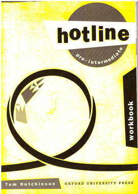 HOTLINE PRE-INTERMEDIATE WORKBOOK