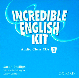 (AUDIO CD).INCREDIBLE ENGLISH KIT 1.(AUDIO CD DE CLASE)