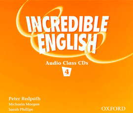 (AUDIO CD).INCREDIBLE ENGLISH KIT 4.(AUDIO CD DE CLASE)