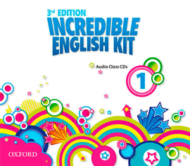 (CD).INCREDIBLE ENGLISH KIT 1�PRIM (AUDIO CD) 3�ED