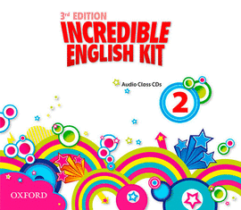 (CD).INCREDIBLE ENGLISH KIT 2�PRIM (AUDIO CD) 3�ED