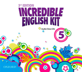 (CD).INCREDIBLE ENGLISH KIT 5�PRIM.(AUDIO CD) 3�ED