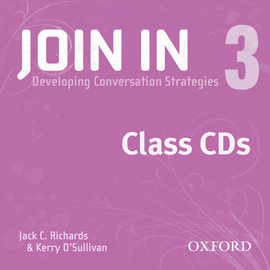 (AUDIO CD).JOIN IN 3.(CLASS CD) (3) DEVELOPING CONVER.STRAT