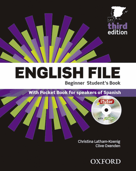 ENGLISH FILE BEG SB+ITUTOR+PB PK 3ED
