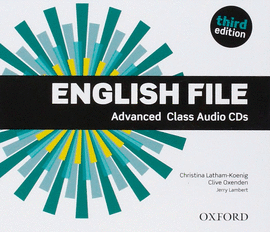 (CD).ENGLISH FILE ADVANCED (CLASS AUDIO CD) 3ED.