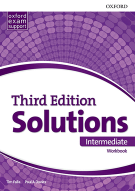 SOLUTIONS 3RD EDITION INTERMEDIATE. WORKBOOK