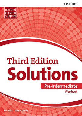 SOLUTIONS 3RD EDITION PRE-INTERMEDIATE. WORKBOOK