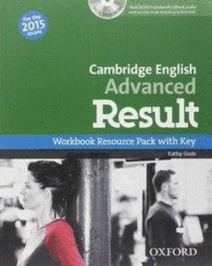 CERTIFICATE IN ADVANCED ENGLISH RESULT WORKBOOK WITH ANSWER KEY+CD-R PACK EXAM 2