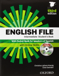 ENGLISH FILE INTERMEDIATE STUDENT S BOOK WORKBOOK ENTRY CHECKER CON CLAVE ENGLISH FILE THIRD EDITION