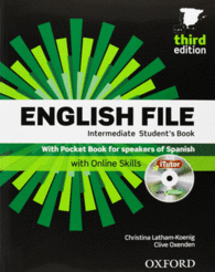 ENGLISH FILE INTERMEDIATE: STUDENT'S BOOK, ITUTOR AND POCKET BOOK PACK 3RD EDITI