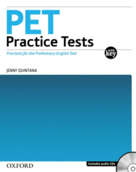 PRELIMINARY ENGLISH TEST PRACTICE TESTS: PRACTICE TESTS WITH KEY AND AUDIO CD PA
