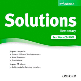 SOLUTIONS ELEM TEST CD-ROM 2ED