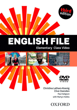 (DVD).ENGLISH FILE ELEMENTARY CLASS DVD (3ED.)
