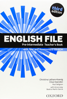 (TCHS).(12).ENGLISH FILE PRE-INT.3�ED.TEACHERS PACK (THIRD)