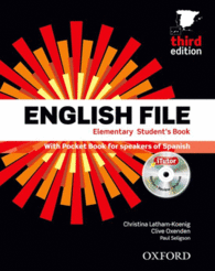ENGLISH FILE ELEMENTARY: STUDENT'S BOOK AND WORKBOOK WITH ANSWER KEY PACK 3RD ED