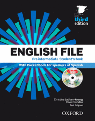 ENGLISH FILE PRE-INTERMEDIATE: STUDENT'S BOOK, ITUTOR AND POCKET BOOK PACK 3RD E