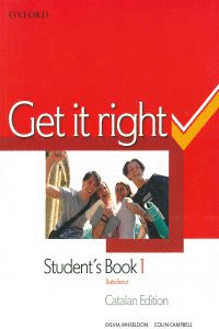 GET IT RIGHT 1 SB CATALAN ED