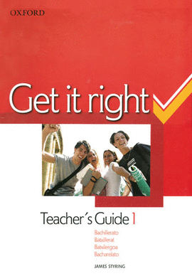 GET IT RIGHT 1.(GUIA DIDACTICA)